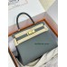Kelly28cm 63/杏仁绿/Vert Amande ヴェールアマンド フランス輸入素材 Togo トゴ ゴールド金具