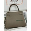 Kelly28cm 18/大象灰/Étoupe Grey (Étoupe)  エトゥープ フランス輸入素材 Togo トゴゴールド金具