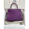 Kelly28cm P9/海葵紫/Anemone アネモネ フランス輸入素材 Togo トゴゴールド金具