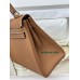 Kelly28cm 37/金色（金棕）/金刚色之37 /Gold  ゴールド フランス輸入素材 Togo トゴシルバー金具
