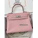 Kelly28cm 3Q/新樱花粉/Rose Sakura ローズサクラ フランス輸入素材 Togo トゴシルバー金具
