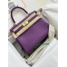 Kelly28cm P9/海葵紫/Anemone  アネモネ フランス輸入素材 Togo トゴゴールド金具