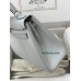 Kelly25cm 7R/雾霾蓝/Azur アズール フランス輸入素材 スイフト swift シルバー金具