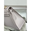 Kelly25cm 9W/梦幻紫/Crocus  クロッカス フランス輸入素材 ヴォーエプソン Epsom ゴールド金具