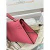 mini Kelly  U5/唇膏粉/Rose Lipstick  ローズリップスティックフランス輸入素材 シェブルミゾル Chevre シルバー金具