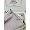 mini Kelly 9W/梦幻紫/Crocus  epsom フランス輸入素材 ヴォーエプソン シルバー金具