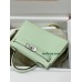 mini Kelly 0S气泡绿 vertdeau ヴェールフィズ  Hermes Vert fizz epsom フランス輸入素材 ヴォーエプソン シルバー金具