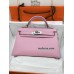 mini Kelly  X9/锦葵紫/Mauve Sylvestre   モーヴシルベストル フランス輸入素材 ヴォーエプソン Epsom シルバー金具