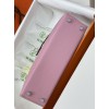 mini Kelly  X9/锦葵紫/Mauve Sylvestre   モーヴシルベストル フランス輸入素材 ヴォーエプソン Epsom シルバー金具