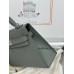 mini Kelly  63/杏仁绿（杏绿）/Vert Amande  ヴェールアマンド フランス輸入素材 ヴォーエプソン Epsom シルバー金具