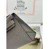 mini Kelly  0L/ Gris Meyer 积雨云灰  グリメイヤー フランス輸入素材 ヴォーエプソン Epsom ゴールド金具