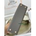 mini Kelly  0L/ Gris Meyer 积雨云灰  グリメイヤー フランス輸入素材 ヴォーエプソン Epsom ゴールド金具