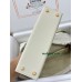 mini Kelly 10/奶昔白/Craie クレフランス輸入素材 ヴォーエプソン Epsom ゴールド金具