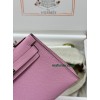 mini Kelly X9/锦葵紫/Mauve Sylvestre   モーヴシルベストル フランス輸入素材 ヴォーエプソン Epsom シルバー金具