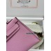 mini Kelly X9/锦葵紫/Mauve Sylvestre   モーヴシルベストル フランス輸入素材 ヴォーエプソン Epsom シルバー金具