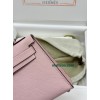 mini Kelly 3Q/新樱花粉/Rose Sakura   ローズサクラ フランス輸入素材 ヴォーエプソン Epsom シルバー金具