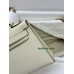 mini Kelly I2/奶油白/Nata  ナタ フランス輸入素材 ヴォーエプソン Epsom ゴールド金具