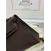 mini Kelly 46/乌木色/Ebene  エベーヌ フランス輸入素材 ヴォーエプソン Epsom シルバー金具