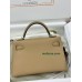 mini Kelly  0M/Chai （奶茶色）玛萨拉茶色 チャイ フランス輸入素材 ヴォーエプソン Epsom シルバー金具