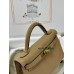 mini Kelly 0M/Chai (奶茶色)玛萨拉茶色 チャイ フランス輸入素材 ヴォーエプソン Epsom ゴールド金具