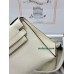 Kelly Pochette ポシェットケリー I2/奶油白/Nata ナタ フランス輸入素材 ヴォーエプソン Epsom ゴールド金具