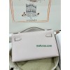 Kelly Pochette ポシェットケリー I2/奶油白/Nata  ナタ フランス輸入素材 ヴォーエプソン Epsom ゴールド金具