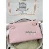 Kelly Pochette ポシェットケリー3Q/新樱花粉/Rose Sakura  ローズサクラ フランス輸入素材 ヴォーエプソン Epsom シルバー金具