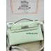 Kelly Pochette ポシェットケリー0S气泡绿 vertdeau ヴェールフィズ Hermes Vert fizz フランス輸入素材 ヴォーエプソン Epsom シルバー金具