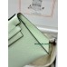 Kelly Pochette ポシェットケリー0S气泡绿 vertdeau ヴェールフィズ Hermes Vert fizz フランス輸入素材 ヴォーエプソン Epsom シルバー金具