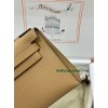 Kelly Pochette ポシェットケリー0M/Chai （奶茶色）玛萨拉茶色 チャイ フランス輸入素材 ヴォーエプソン Epsom ゴールド金具