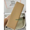 Kelly Pochette ポシェットケリー0M/Chai （奶茶色）玛萨拉茶色 チャイ フランス輸入素材 ヴォーエプソン Epsom ゴールド金具