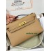 Kelly Pochette ポシェットケリー0M/Chai (奶茶色)玛萨拉茶色 チャイ フランス輸入素材 スイフト swift ゴールド金具