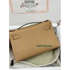 Kelly Pochette ポシェットケリー0M/Chai （奶茶色）玛萨拉茶色 チャイ フランス輸入素材 スイフト swift ゴールド金具