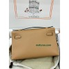 Kelly Pochette ポシェットケリー0M/Chai （奶茶色）玛萨拉茶色 チャイ フランス輸入素材 スイフト swift シルバー金具