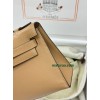 Kelly Pochette ポシェットケリー0M/Chai （奶茶色）玛萨拉茶色 チャイ フランス輸入素材 スイフト swift シルバー金具