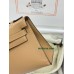 Kelly Pochette ポシェットケリー0M/Chai (奶茶色)玛萨拉茶色 チャイ フランス輸入素材 スイフト swift シルバー金具