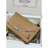 Kelly Pochette ポシェットケリー0M/Chai （奶茶色）玛萨拉茶色 チャイ フランス輸入素材 スイフト swift シルバー金具