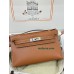 Kelly Pochette ポシェットケリー37/金色(金棕)/金刚色之37 /Gold ゴールド フランス輸入素材 スイフト swift シルバー金具