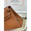 Kelly Pochette ポシェットケリー37/金色（金棕）/金刚色之37 /Gold   ゴールド フランス輸入素材 スイフト swift シルバー金具