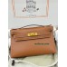 Kelly Pochette ポシェットケリー37/金色(金棕)/金刚色之37 /Gold ゴールド フランス輸入素材 スイフト swift ゴールド金具