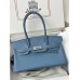 24 年モデル ショルダーバーキン Swift ブルージーンズ 75/牛仔蓝/Blue Jean  ブルージーン フランス輸入素材 スイフト swift