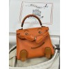 Kelly doll 93/爱马仕橙/橙色/Orange   オレンジ シルバー金具