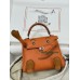 Kelly doll 93/爱马仕橙/橙色/Orange オレンジ シルバー金具