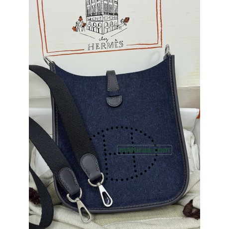 Go Team Evelyn17 ebene 2Z/午夜蓝  Blue nuit ブルーニュイ シルバー金具