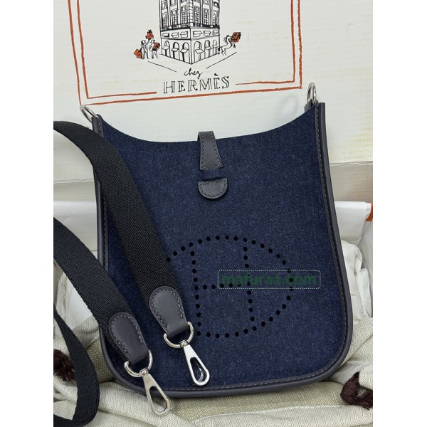 Go Team Evelyn17 ebene 2Z/午夜蓝  Blue nuit ブルーニュイ シルバー金具