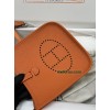 mini Evelyn 93/爱马仕橙/橙色/Orange  オレンジ トリヨンクレマンス CLEMENCE  TC シルバー金具