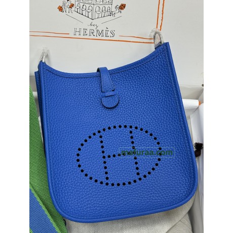 mini Evelyn T7/水妖蓝/Blue Hydra  ブルーイドラ トリヨンクレマンス CLEMENCE  TC シルバー金具