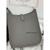mini Evelyn 8F/锡器灰/Etain エタン トリヨンクレマンス CLEMENCE  TC シルバー金具