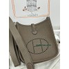 mini Evelyn 18/大象灰/Étoupe Grey (Étoupe)  エトゥープ トリヨンクレマンス CLEMENCE  TC シルバー金具