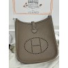 mini Evelyn 18/大象灰/Étoupe Grey (Étoupe)  エトゥープ トリヨンクレマンス CLEMENCE  TC シルバー金具